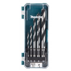 Makita grąžtų medienai rinkinys 4-10 mm (5 vnt.)